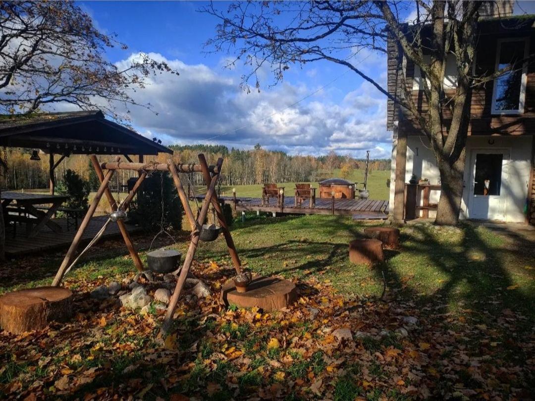 Unique Countryhouse & Sauna In Gauja Valley - Kakukalns Villa Straupe Exterior photo