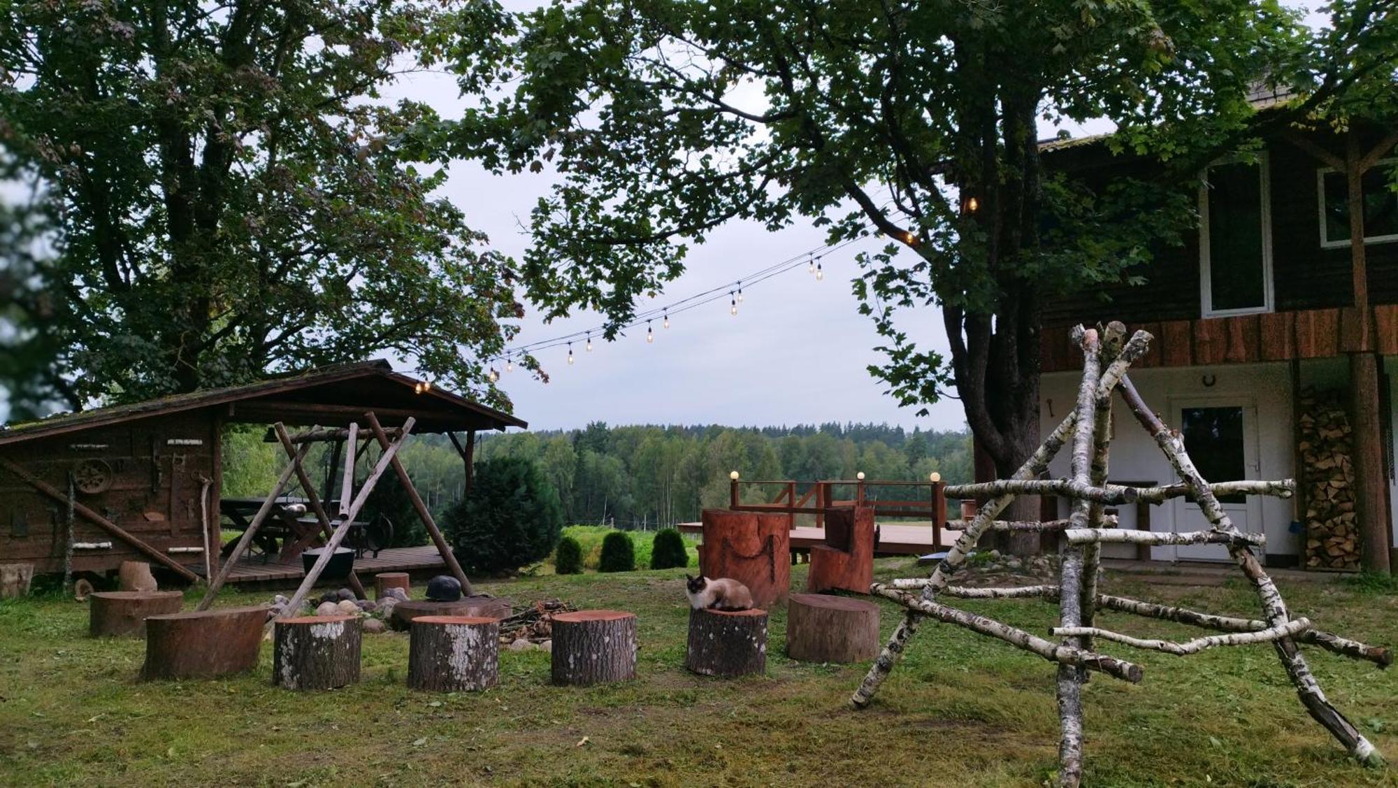 Unique Countryhouse & Sauna In Gauja Valley - Kakukalns Villa Straupe Exterior photo